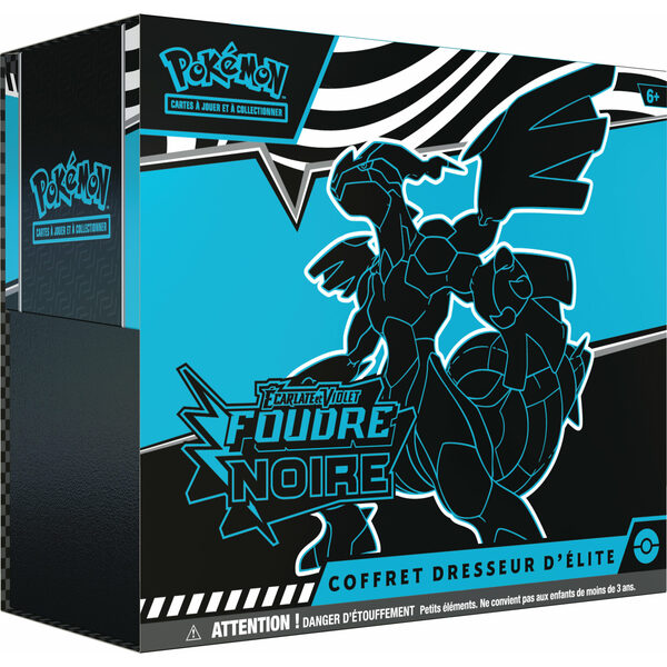 Coffret Dresseur D'Elite Pokémon Ecarlate et Violet - Foudre Noire