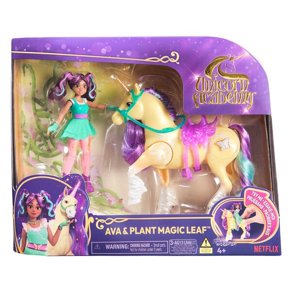 Ava et Leaf Plant Magic - L École des Licornes