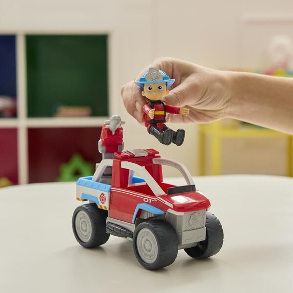 Véhicule et figurine Fire Rescue Ryder - La Pat  Patrouille