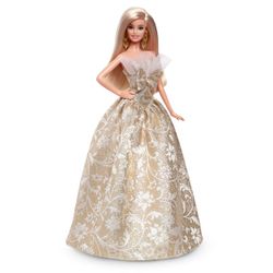 Poupée Barbie Joyeux Noël 2025 - Blonde