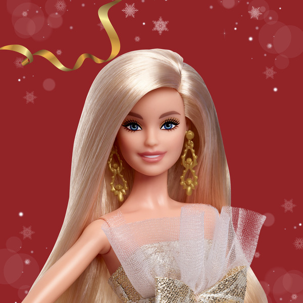 Poupée Barbie Joyeux Noël 2025 - Blonde