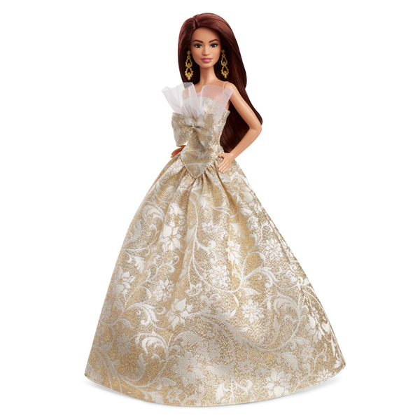 Poupée Barbie Joyeux Noël 2025 - Châtain