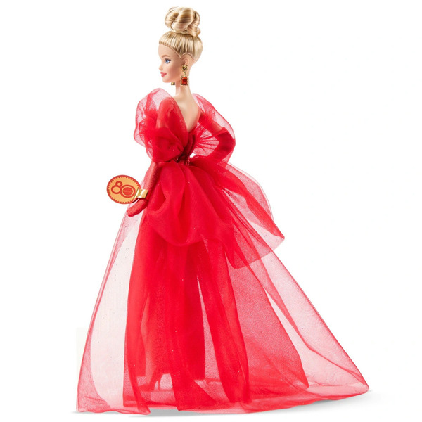 Poupée Barbie Blonde – 80 ans Mattel