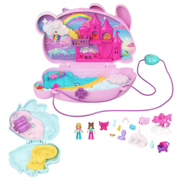 Polly Pocket - Sac Surprises Lapin Licorne