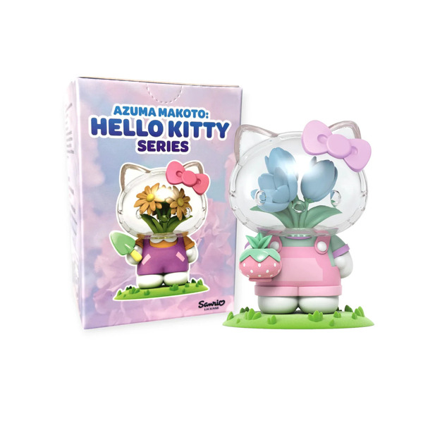 Figurine Hello Kitty X Azuma Makoto - Édition florale (modèle aléatoire)