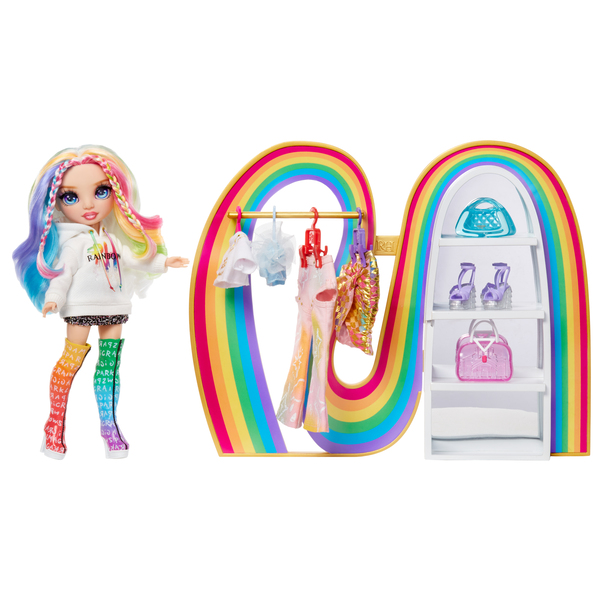 Rainbow High Dressing - Poupée Avery 27cm avec 35 accessoires 