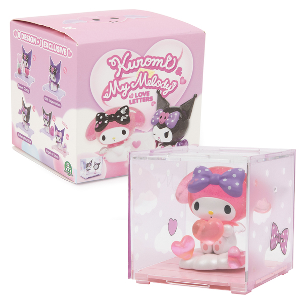 Figurine Hello Kitty 6.5cm avec boîte de collection Love Story (modèle aléatoire)
