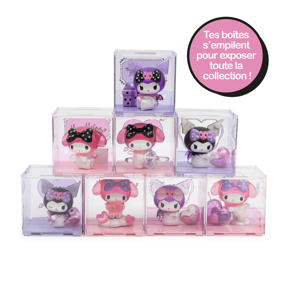 Figurine Hello Kitty 6.5cm avec boîte de collection Love Story (modèle aléatoire)