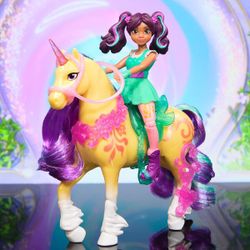 Coffret licorne et poupée Leaf et Ava - Unicorn Academy