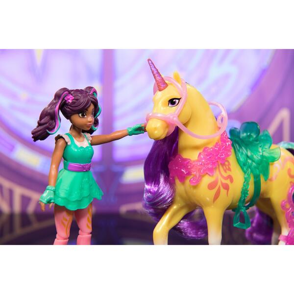 Coffret licorne et poupée Leaf et Ava - Unicorn Academy