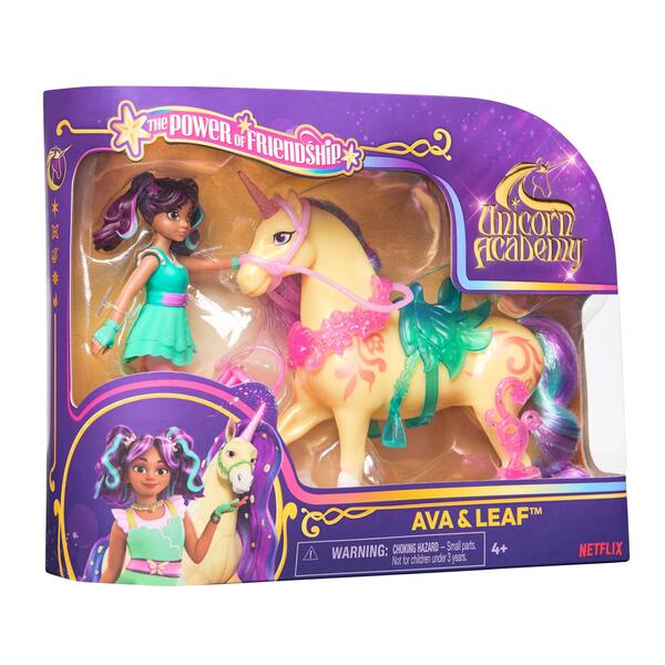 Coffret licorne et poupée Leaf et Ava - Unicorn Academy