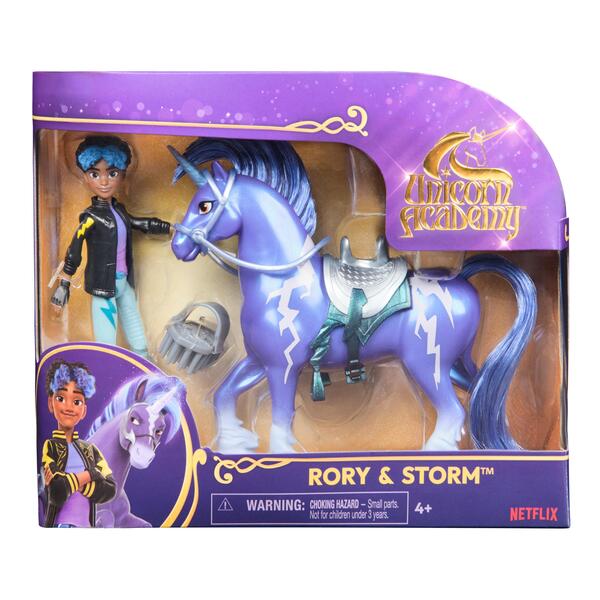 Coffret Licorne et Poupée Storm et Rory - L école des Licornes