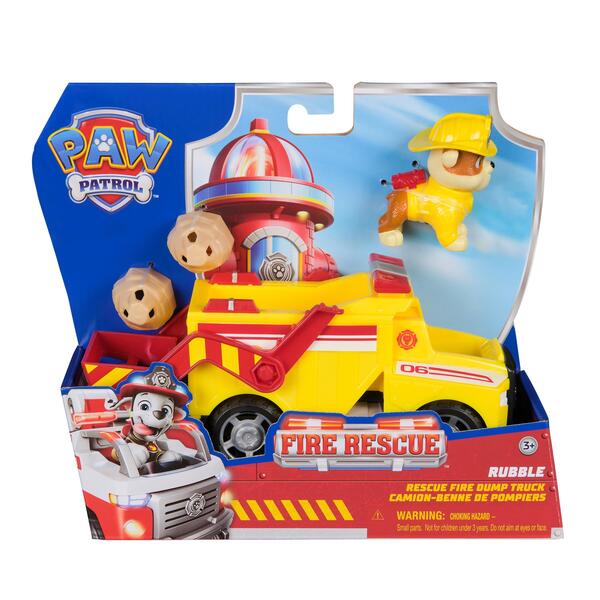 Véhicule et figurine Fire Rescue Ruben - La Pat  Patrouille