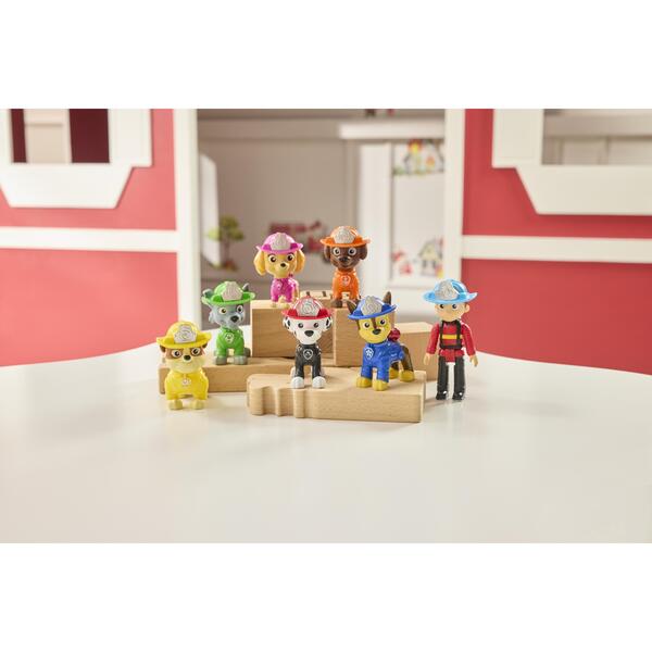 Pack de 7 figurines Fire Rescue - La Pat  Patrouille