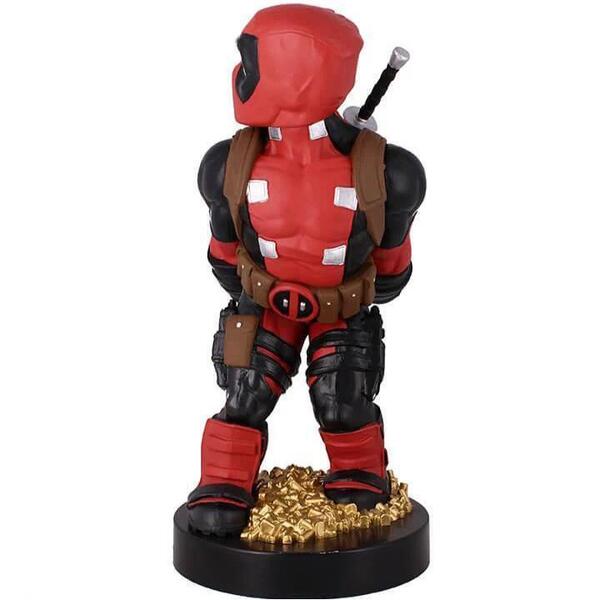Figurine et station de charge Cable Guys - Marvel Deadpool