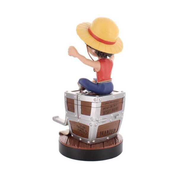Figurine et station de charge Cable Guys - One Piece Luffy