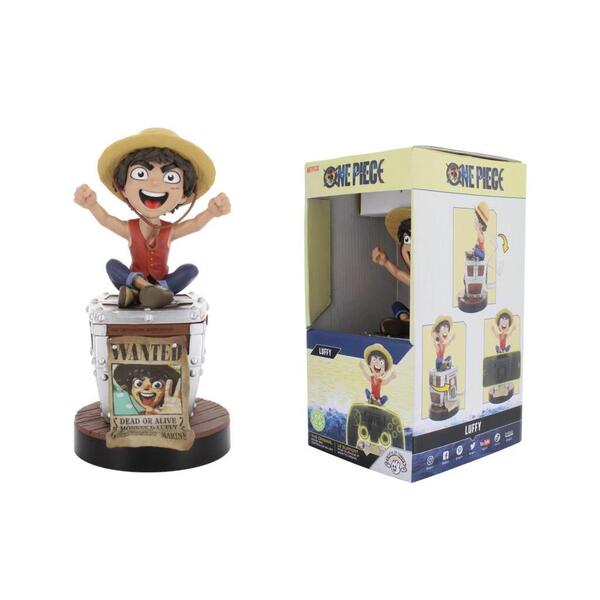 Figurine et station de charge Cable Guys - One Piece Luffy