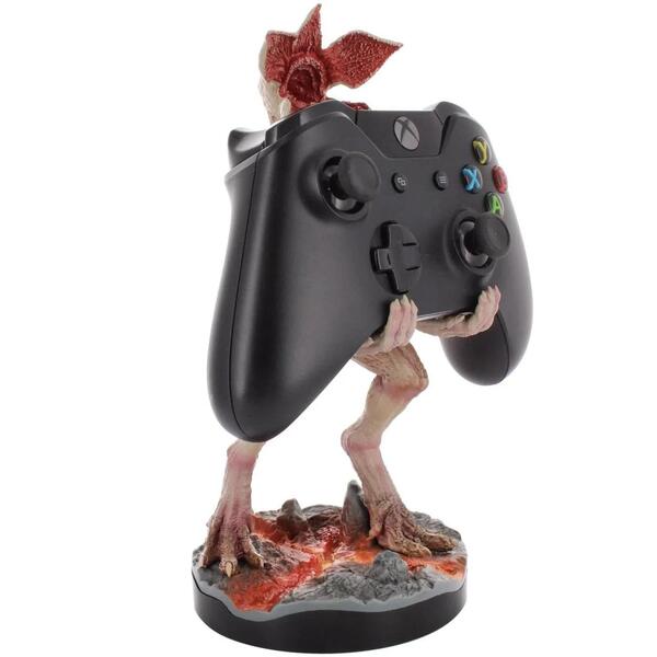 Figurine et station de charge Cable Guys - Stranger Things Demogorgon