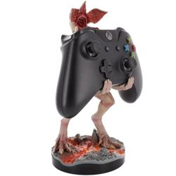 Figurine et station de charge Cable Guys - Stranger Things Demogorgon