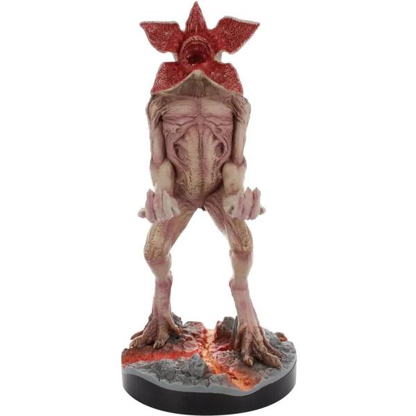 Figurine et station de charge Cable Guys - Stranger Things Demogorgon