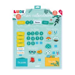 Calendrier éducatif jours, saisons et météo - Amande