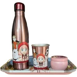 Coffret gourde, plateau et tasse Spy x Family