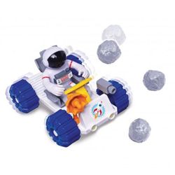 Astronaute et rover