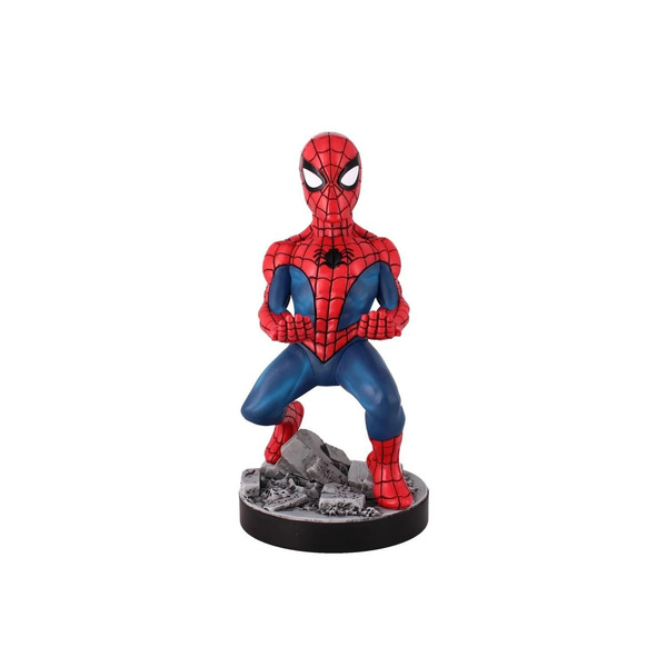 Figurine et station de charge Cable Guys - Spiderman