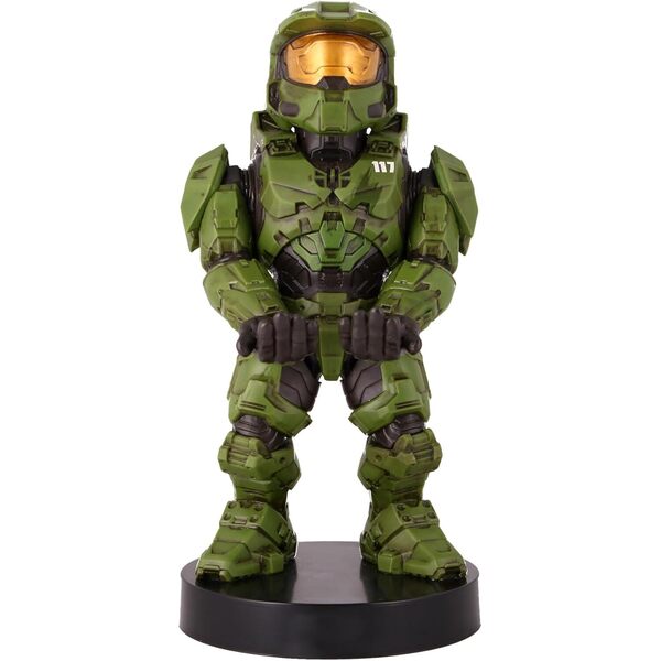 Figurine et station de charge Cable Guys - Super-soldat Master Chief - Halo 