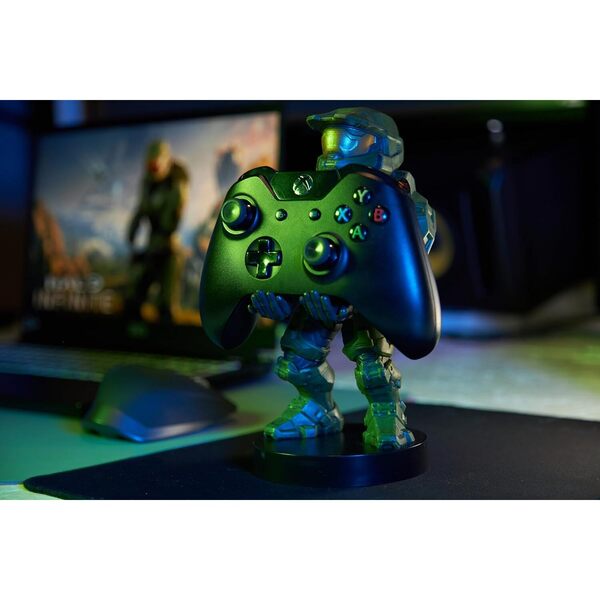 Figurine et station de charge Cable Guys - Super-soldat Master Chief - Halo 
