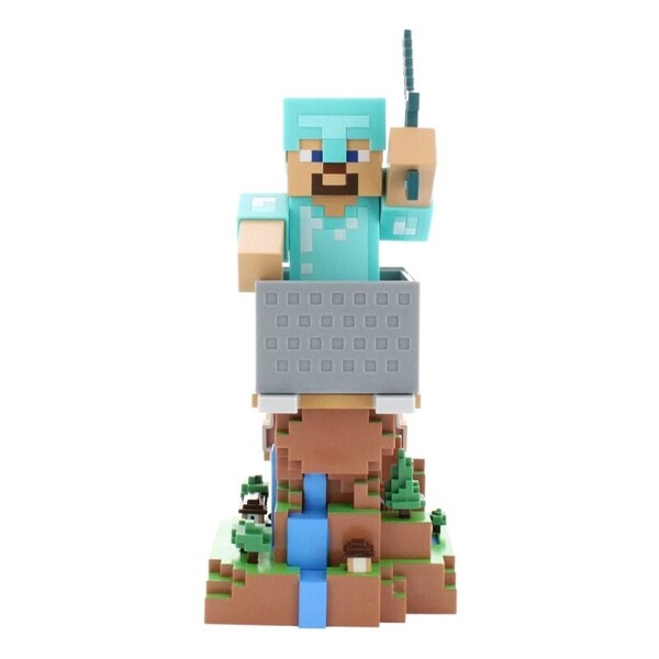 Support de manette & portable Minecraft - Steeve en armure