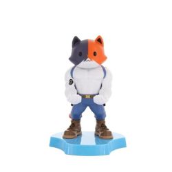 Figurine et station de charge Cable Guys - Meowscles - Fortnite