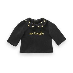 T-shirt Noir et Or - Poupée Ma Corolle 36 cm