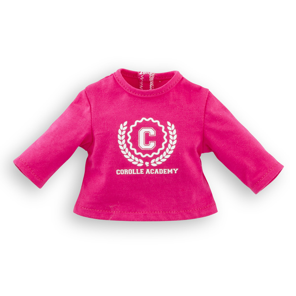 T-Shirt Fuschia Corolle Academy pour Poupée Ma Corolle 36 cm