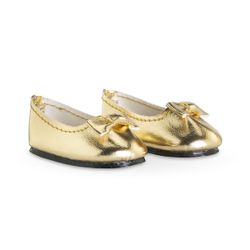 Ballerines dorées Ma Corolle 36cm