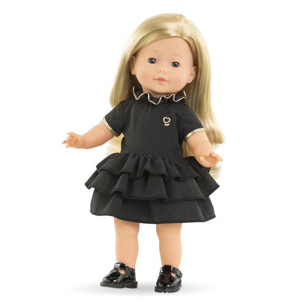 Robe noire et or pour Poupée Ma Corolle 36 cm