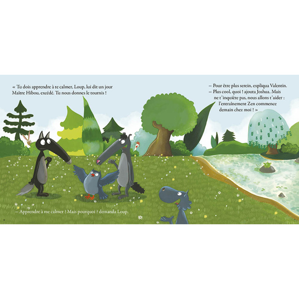 Le loup qui apprivoisait ses émotions