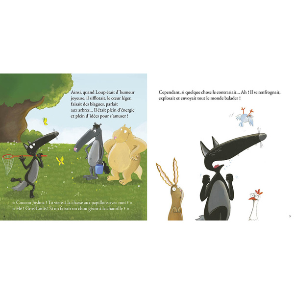 Le loup qui apprivoisait ses émotions