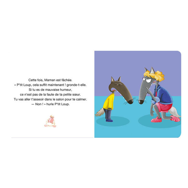 P tit loup fait une colère