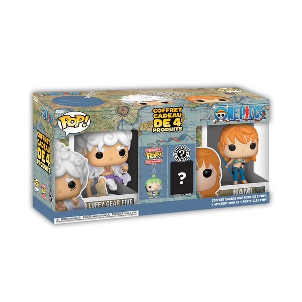 Coffret exclusif 4 figurines One Piece - Funko Pop!