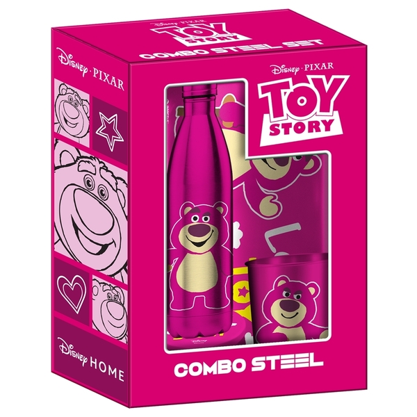 Coffret gourde, plateau et tasse Disney Pixar Toy Story