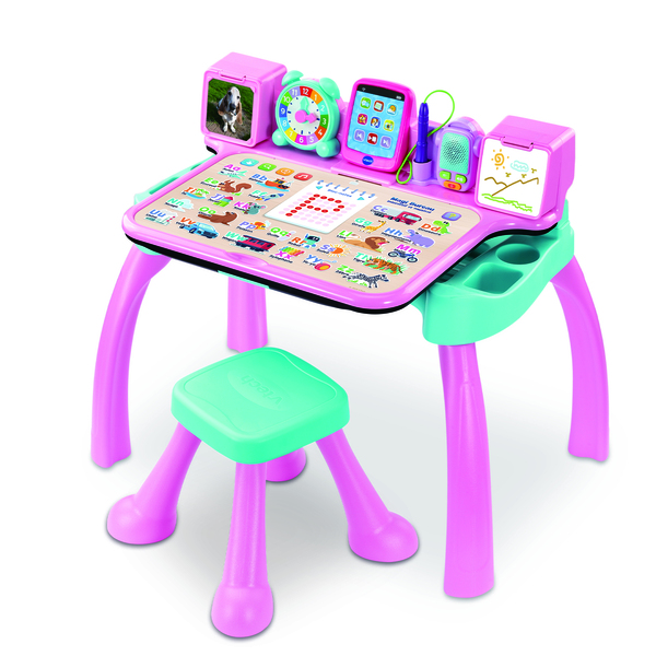 Magi Bureau Interactif 6 en 1 Rose