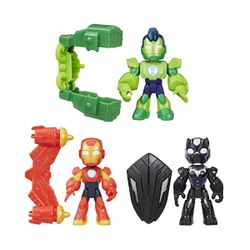 Marvel Iron et ses Amis Extraordinaires – Figurines avec Accessoire