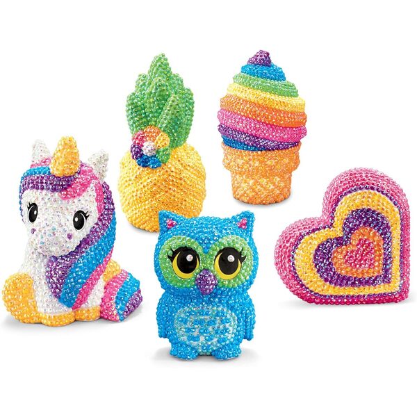 Figurines 3D en pierres précieuses