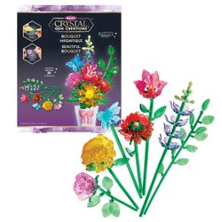 Création 3D Crystal Gem - Magnifique bouquet de fleurs (400 pièces)