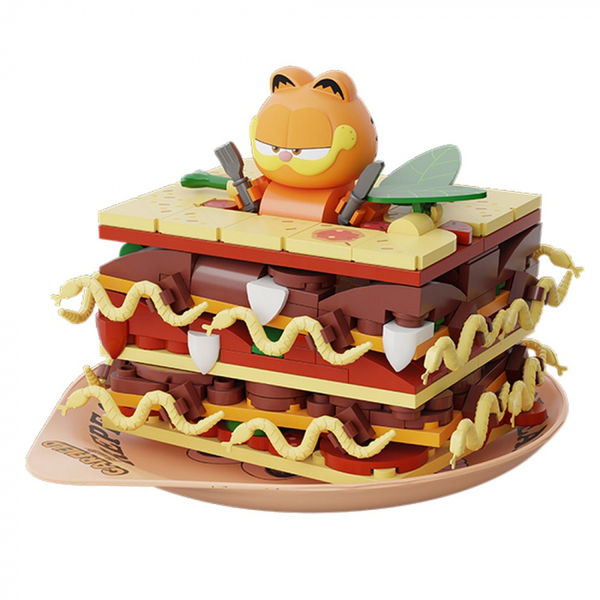Figurine Pantasy à construire - Garfield lasagnes