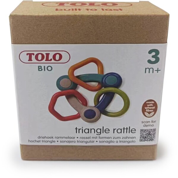 Hochet triangle Tolo bio 