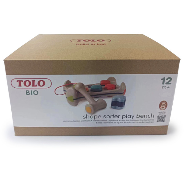 Banc à marteler et boîte à formes Tolo bio