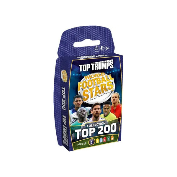 Top Trumps World Football Stars Top 200 Starter Kit