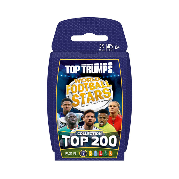 Cartes à collectionner Top Trumps World Football Stars Top 200 - Pack 1